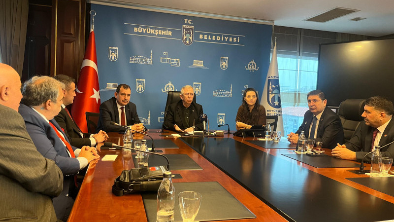 ABB ,Gazetecileri Mansur Yavaş ile Buluşturdu