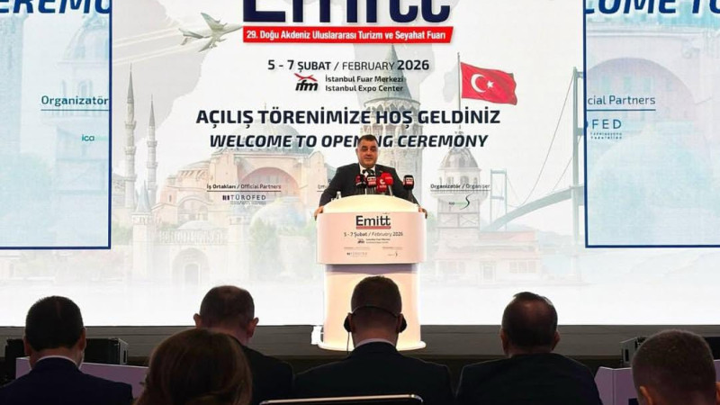 29. Doğu Akdeniz Uluslararası Turizm ve Seyahat Fuarı (EMITT) için geri sayım başladı.