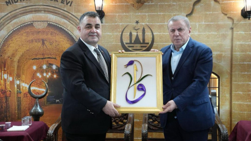 TÜRSAB Heyetinden Midyat Belediye Başkanı Veysi Şahin’e Ziyaret