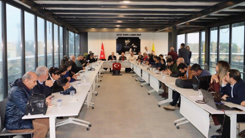 Hatay Ticaret ve Sanayi Odası Toplantısı