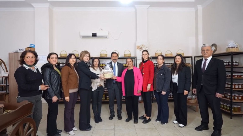 Hatay Valisi Masatlı, Kadın Girişimcileri Ziyaret Etti