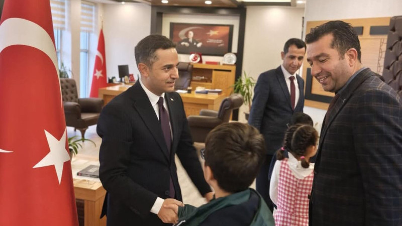 Kaymakam Murat’tan Bayramlaşma Programı