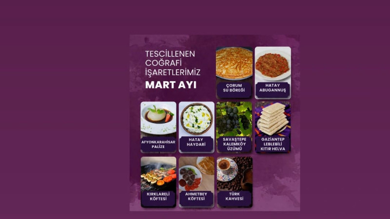 HATAY’IN LEZZETLERİ TESCİLLENDİ: COĞRAFİ İŞARETLİ ÜRÜNLER ARASINDA YERİNİ ALDI