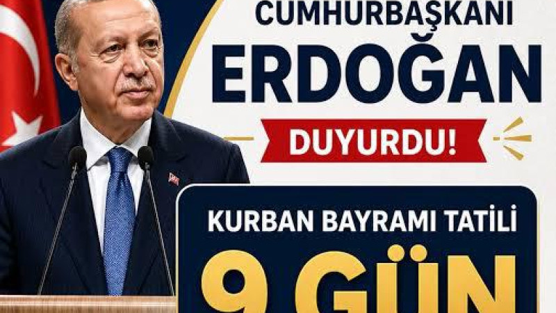 Bayram Öncesi İdari İzin Kararı: Tatil 9 Gün Oldu