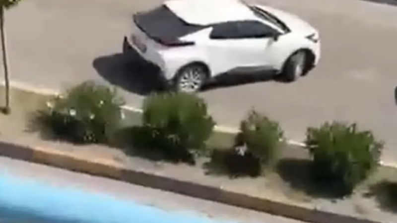 Ters yöne daldı, kornalara rağmen durmadı