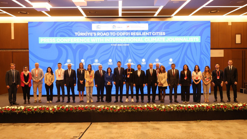 COP31 SÜRECİNDE HATAY MODELİ DÜNYA BASININA ANLATILDI