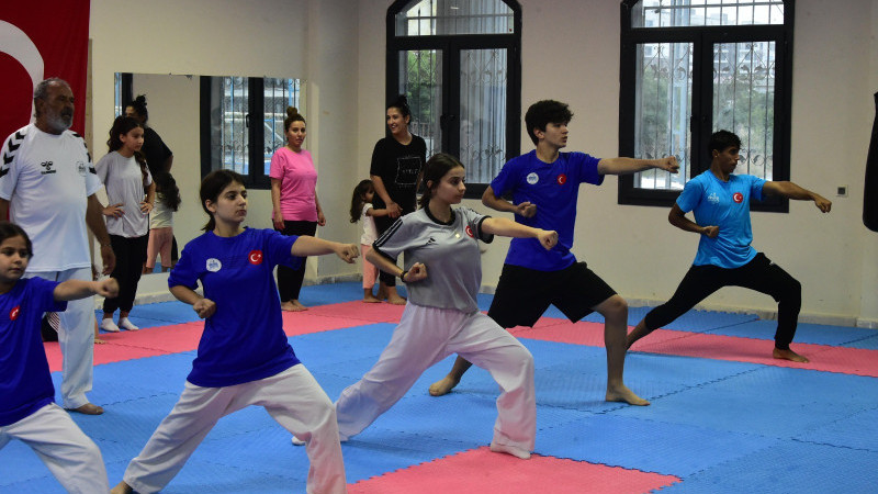 ANTAKYA BELEDİYESİ YAZ SPOR KURSLARI DEVAM EDİYOR