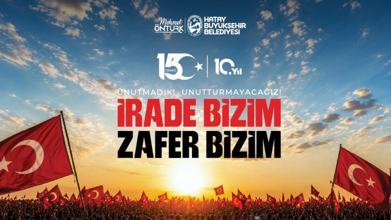 BAŞKAN ÖNTÜRK’TEN 15 TEMMUZ DEMOKRASİ VE MİLLÎ BİRLİK GÜNÜ MESAJI