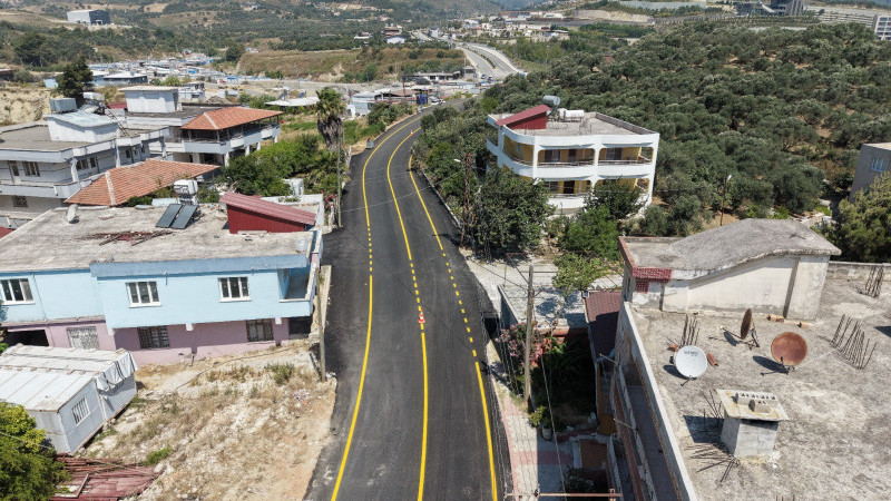ANTAKYA DOĞANKÖY’DE BETON YOL ÇALIŞMASI TAMAMLANDI