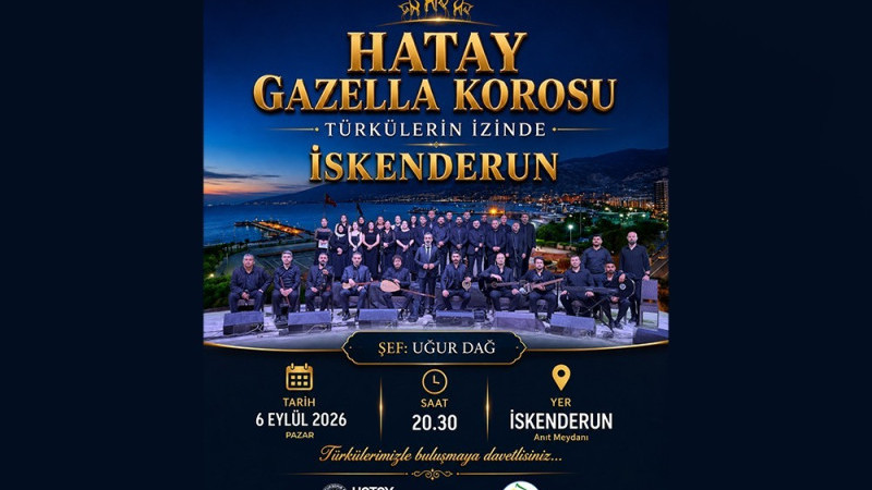 HATAY GAZELLA KOROSU İSKENDERUN’DA TÜRKÜLERİN İZİNDE