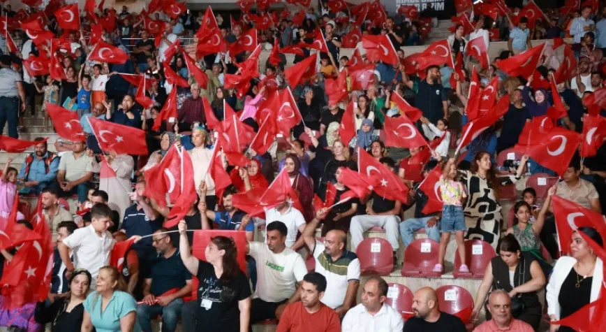 15 TEMMUZ ANMA PROGRAMINDA HATAY TEK YÜREK OLDU