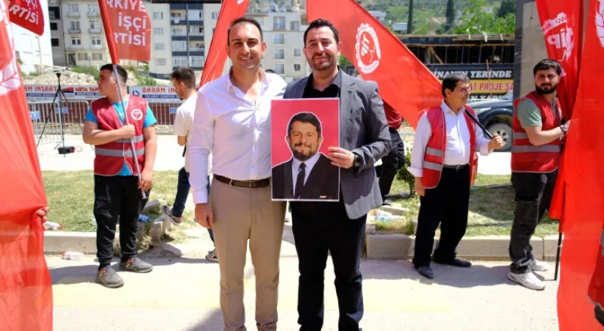 Başkan Halil İbrahim Özgün 1 Mayıs’ta Alanlardaydı