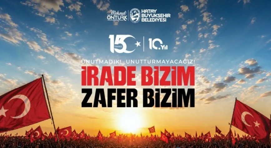 BAŞKAN ÖNTÜRK’TEN 15 TEMMUZ DEMOKRASİ VE MİLLÎ BİRLİK GÜNÜ MESAJI
