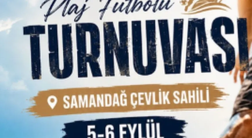 ÇEVLİK SAHİLİ’NDE PLAJ FUTBOLU TURNUVASI HEYECANI