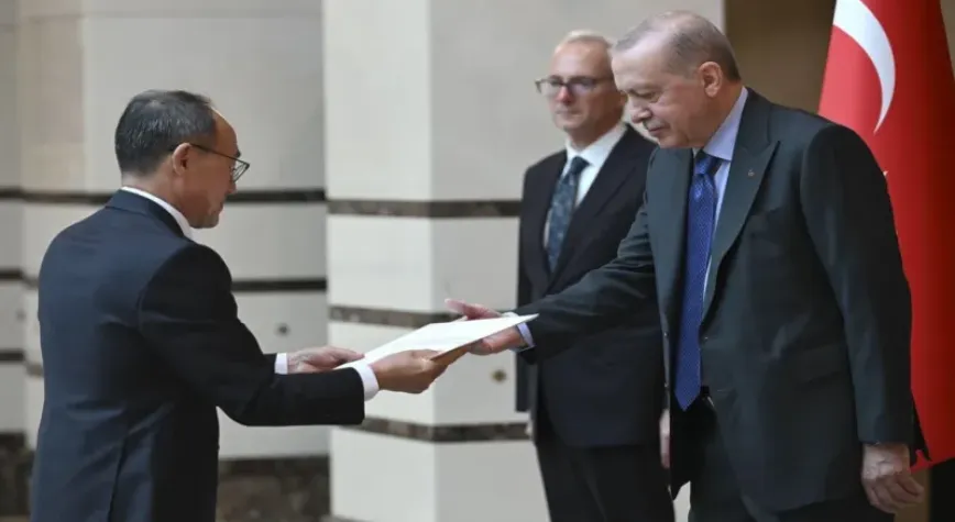Cumhurbaşkanı Erdoğan, Büyükelçilerin güven mektuplarını kabul etti