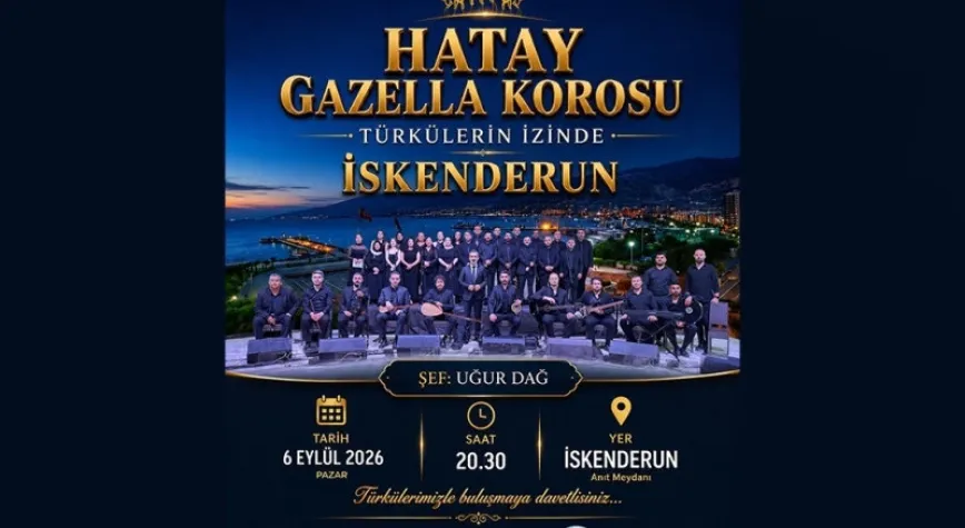 HATAY GAZELLA KOROSU İSKENDERUN’DA TÜRKÜLERİN İZİNDE