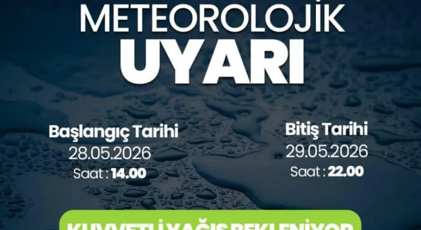 Hatay İçin Kuvvetli Yağış Uyarısı! Yetkililerden Dikkat Çağrısı