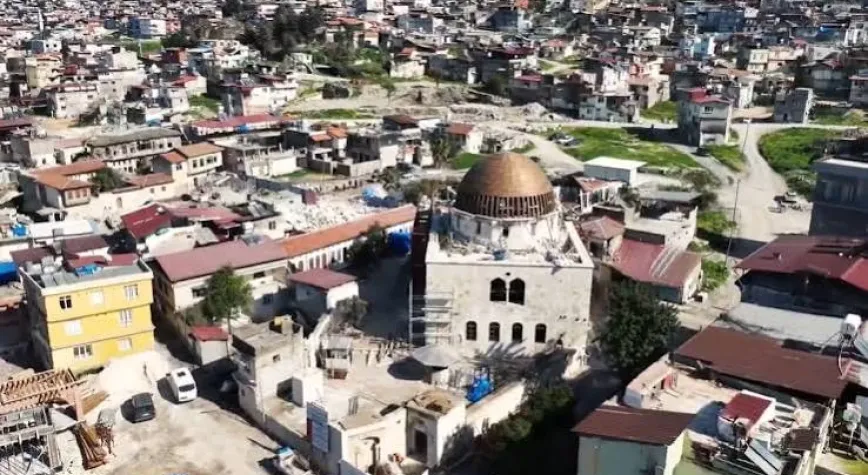 Hatay’ın Tarihi Mirası Yeniden Ayağa Kalkıyor! Mahremiye ve Şeyh Ali Camii’nde Restorasyon Sürüyor