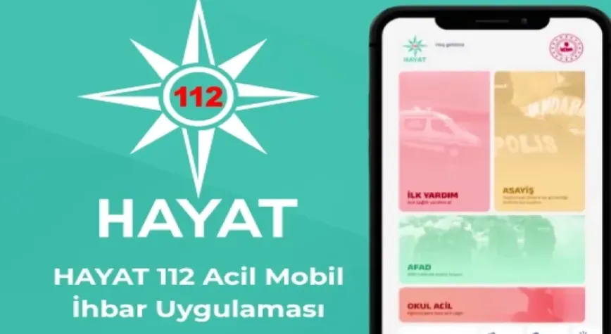 HAYAT 112 Acil 800 bin indirmeyi aştı