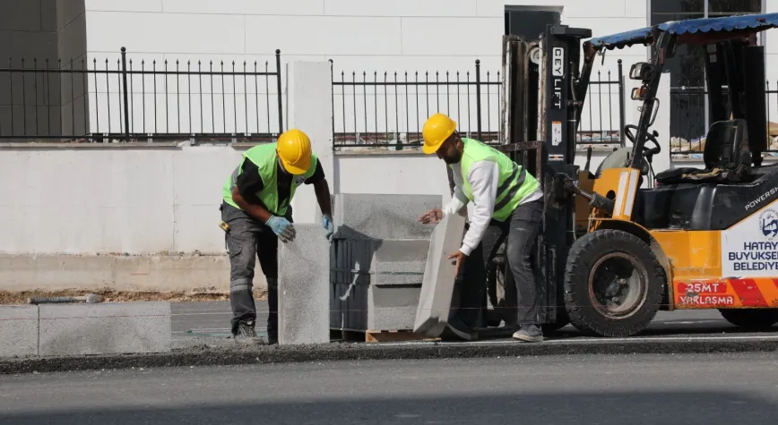 HBB’DEN ANTAKYA’DA 1.500 METRELİK REFÜJ ÇALIŞMASI