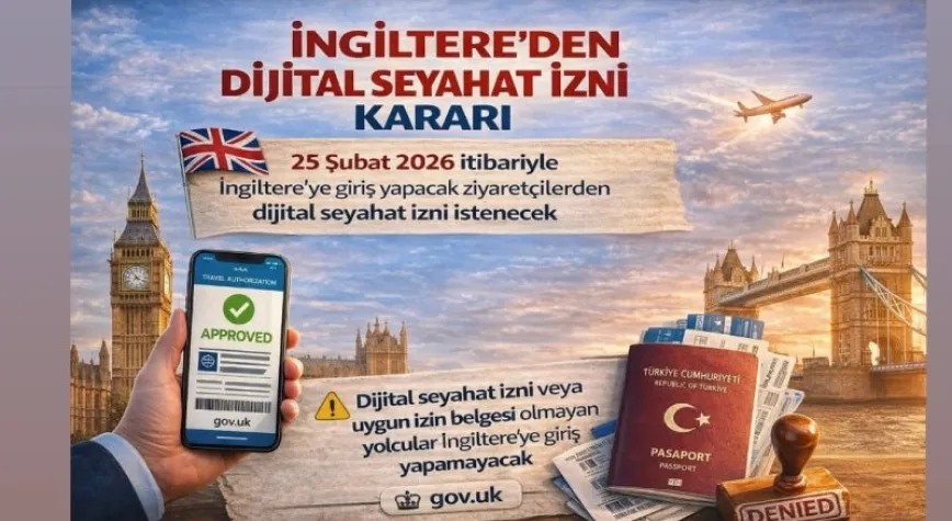 İngiltere’den Dijital Seyahat İzni Kararı