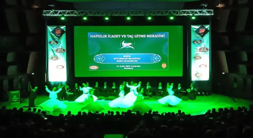 Konya Büyükşehir Fransa’da Sema mukabelesi düzenledi