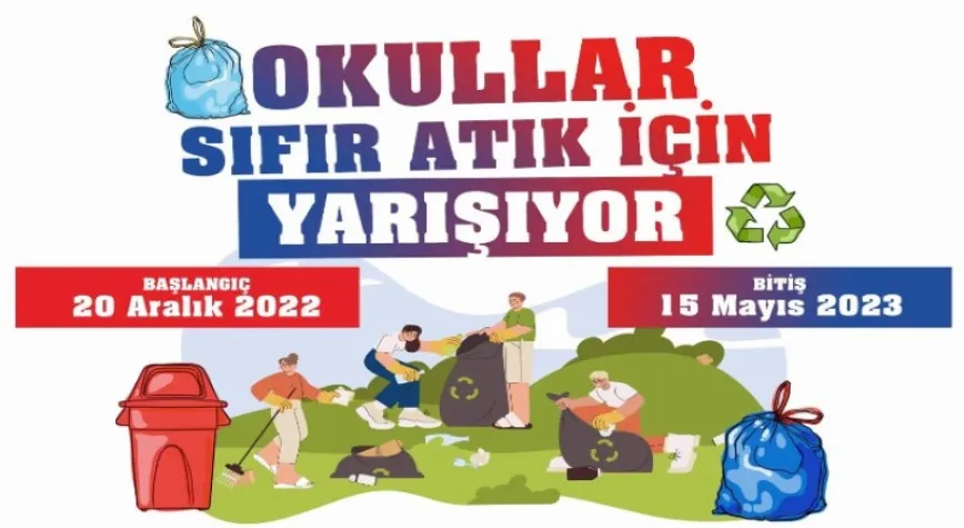 Konya Selçuklu'da okullar 'sıfır atık' için yarışacak
