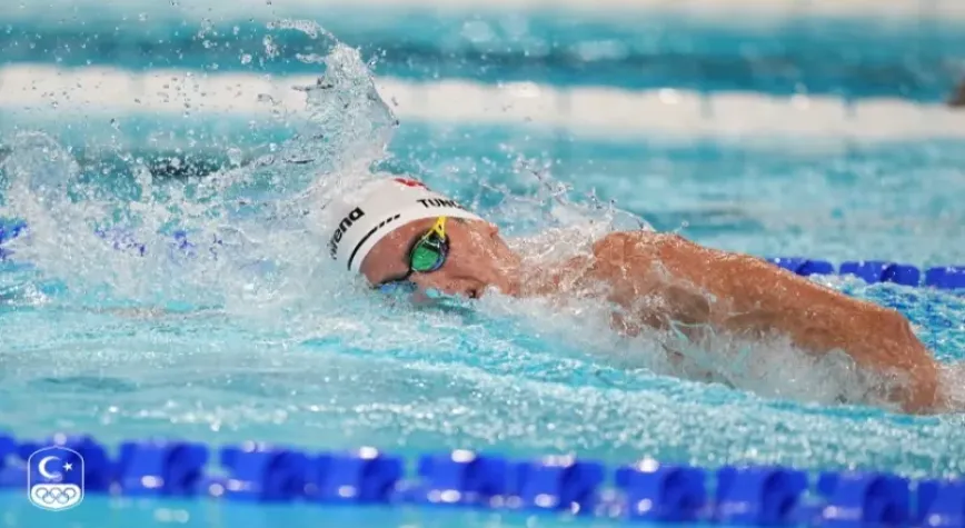 Paris 2024’te tarihimizde ilk kez yüzme finalinde yarıştık