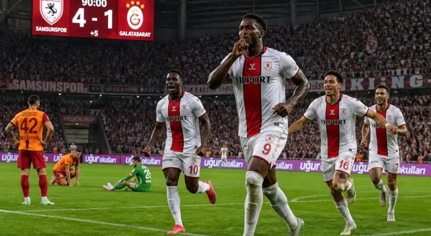 Şampiyonluk Ertelendi! Galatasaray Samsun’da Dağıldı