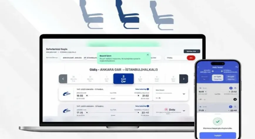 Tren biletlerinde yeni dönem... Boş yer açıldığında yolcuya bildirim gidecek