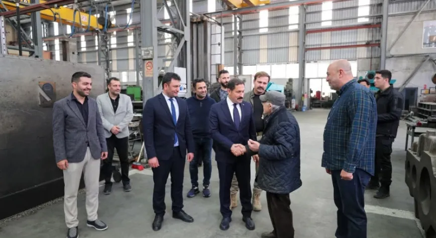 Vali Masatlı’dan Sanayi Tesisine Ziyaret