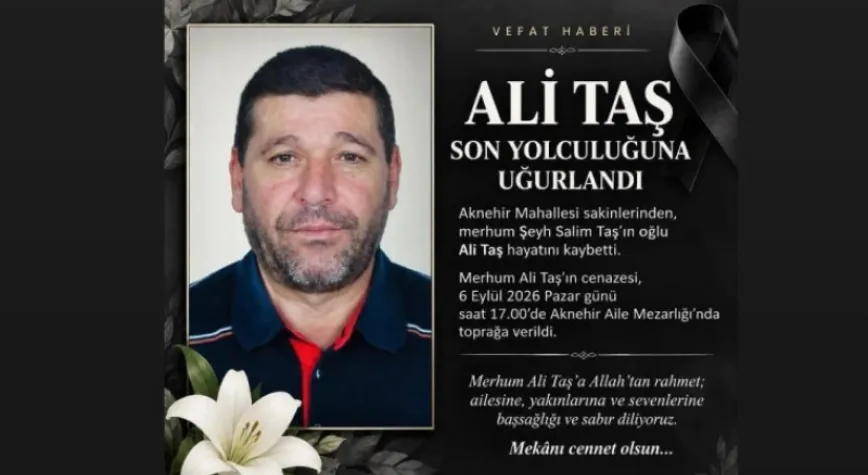 VEFAT HABERİ